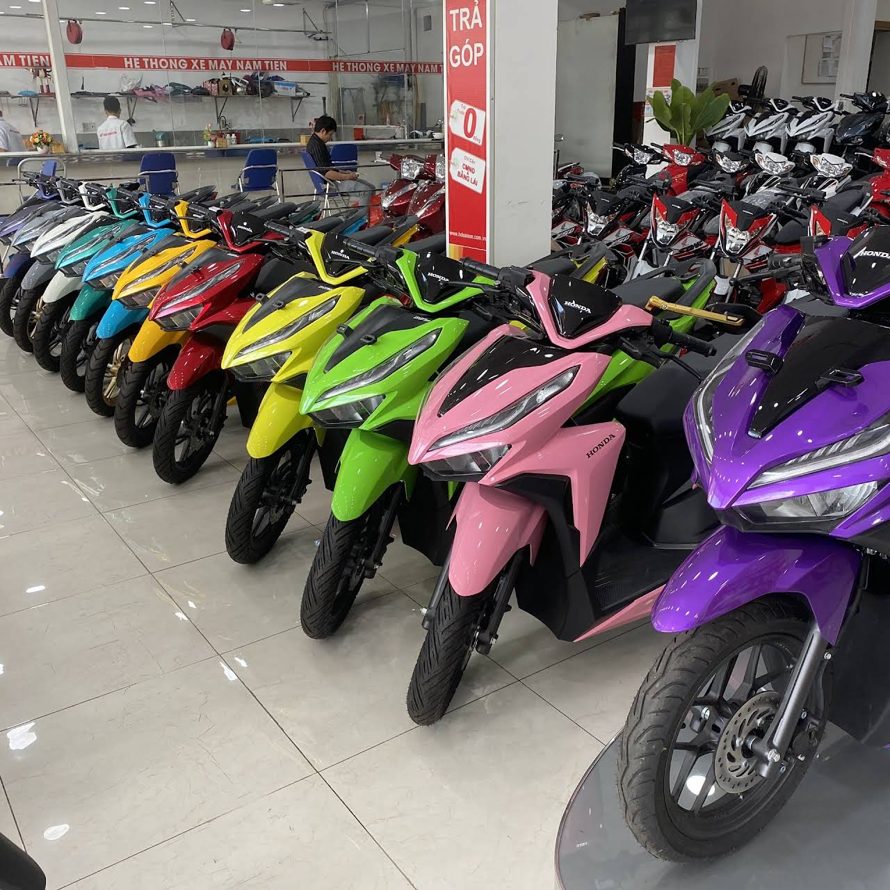 Honda chiếm khoảng 80 thị phần xe máy tại Việt Nam